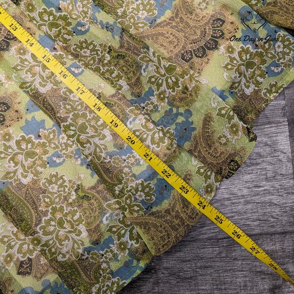 Christopher & Banks Sheer Lined Skirt Size 4 - Picture 4 of 5